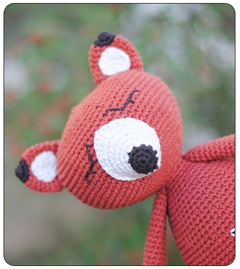 Patrón amigurumi - TEO el pequeño zorro