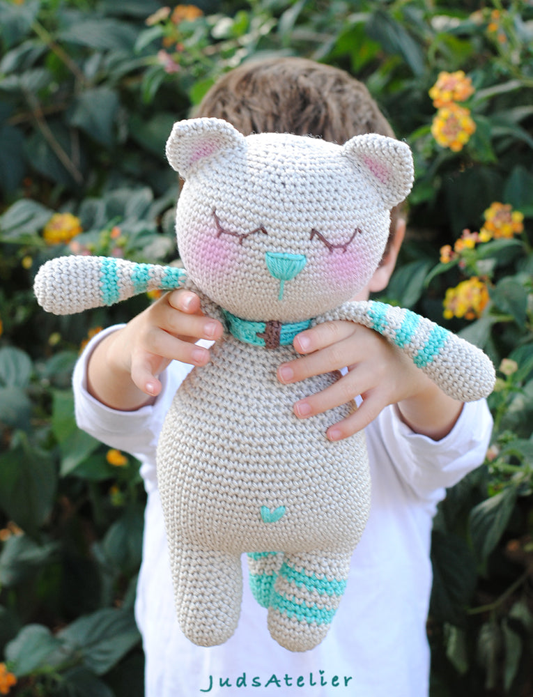 Patrón amigurumi - SAMY el gatito