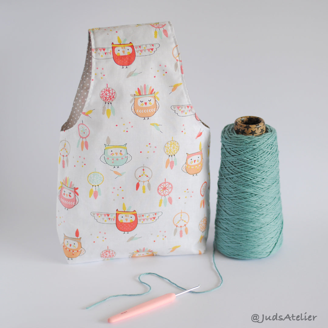 Bolsas porta ovillo PRACTIK modelo búho