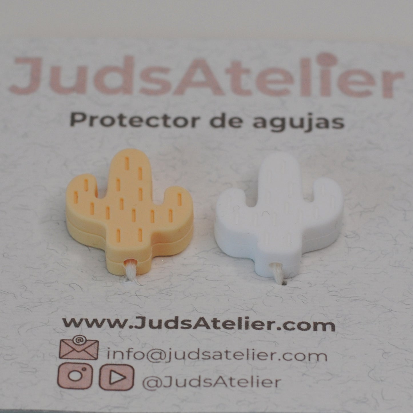 Protector de agujas de punto o tijeras - PLANTAS Y SETAS
