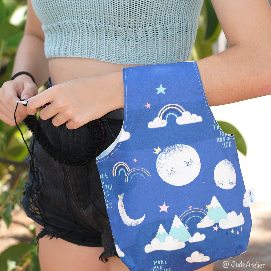 Bolsas porta ovillo PRACTIK modelo luna