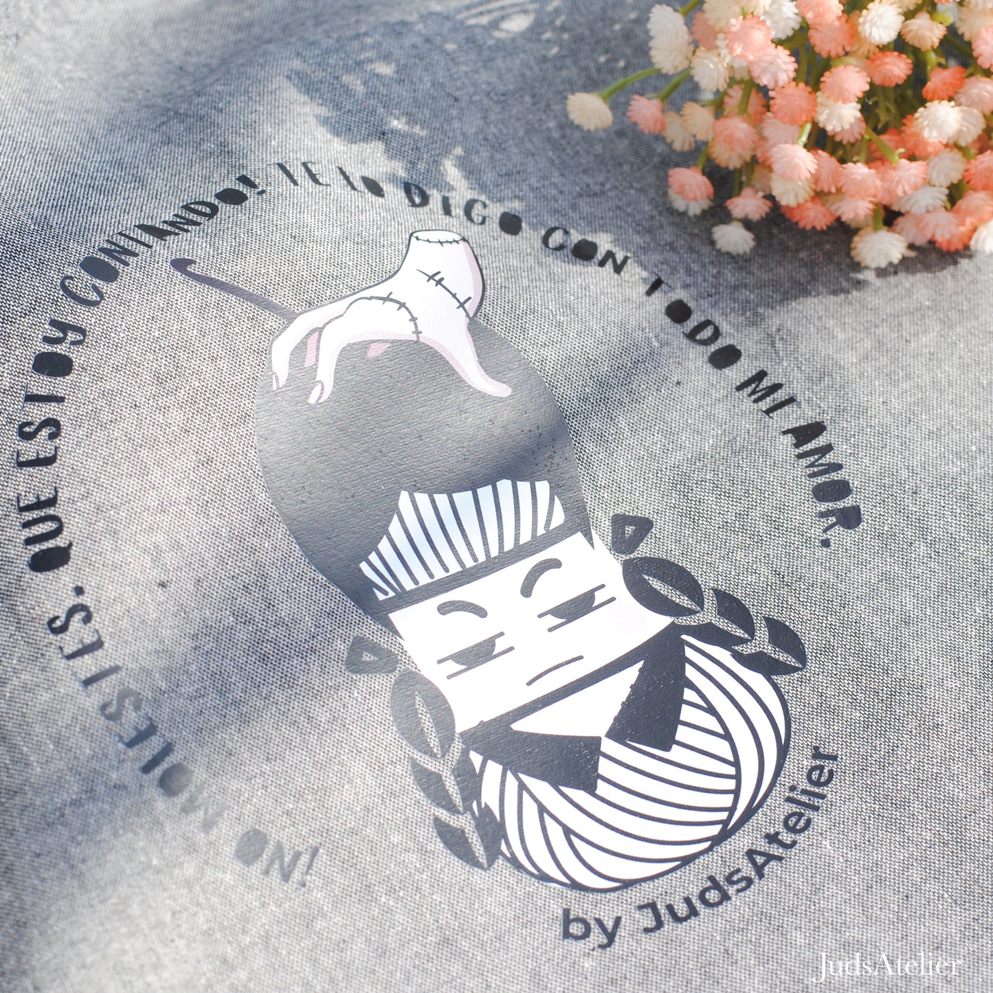 Bolsa Tote básica modelo NO SMILE