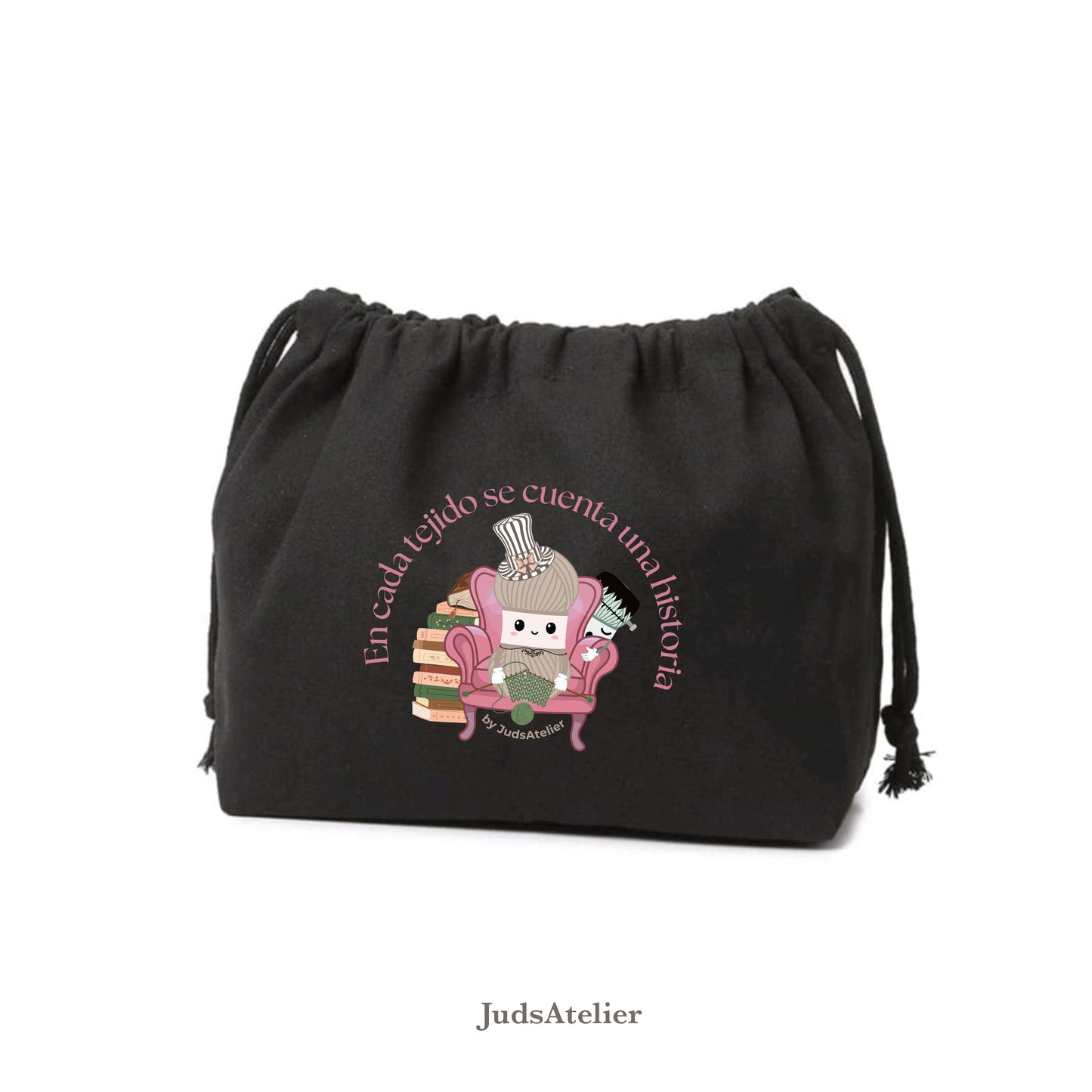 Bolsa de labores ilustrada - Modelo MERY SHELLEY