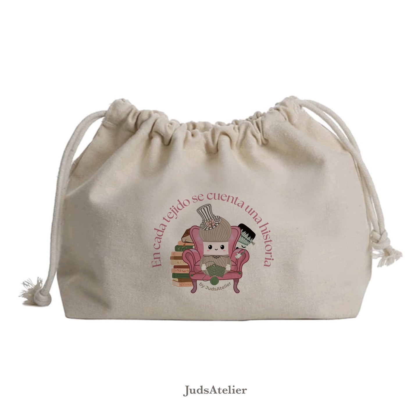 Bolsa de labores ilustrada - Modelo MERY SHELLEY
