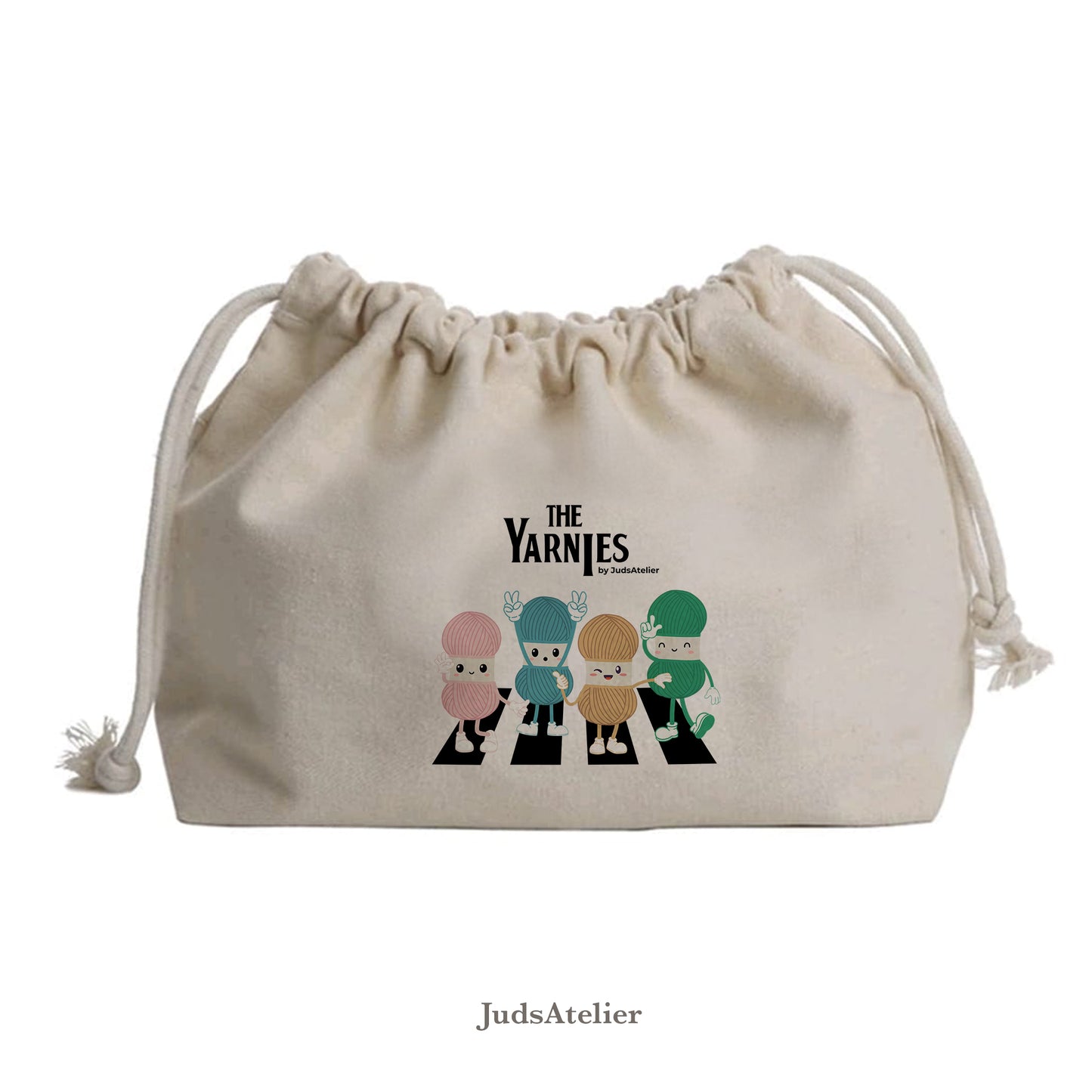 Bolsa de labores ilustrada - Modelo THE YARNIES