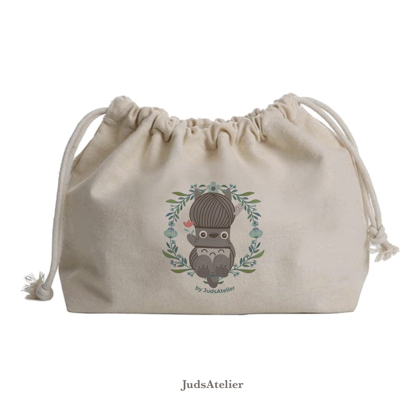 Bolsa de labores ilustrada - Modelo AMISTAD