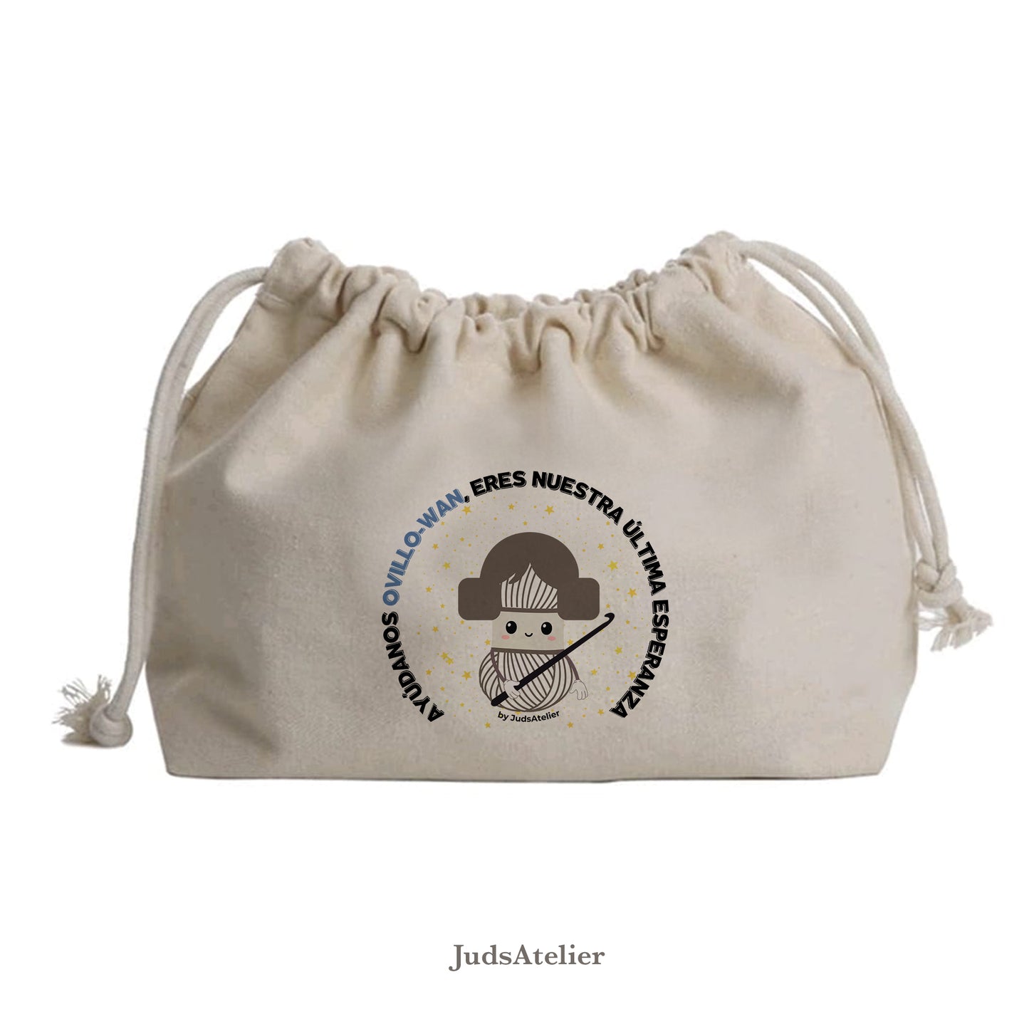 Bolsa de labores ilustrada - Modelo OVILLO WAN