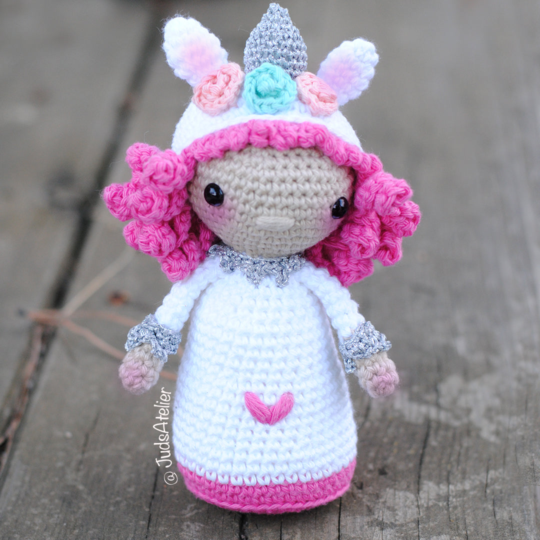 Patrón amigurumi - LUA la unicornio
