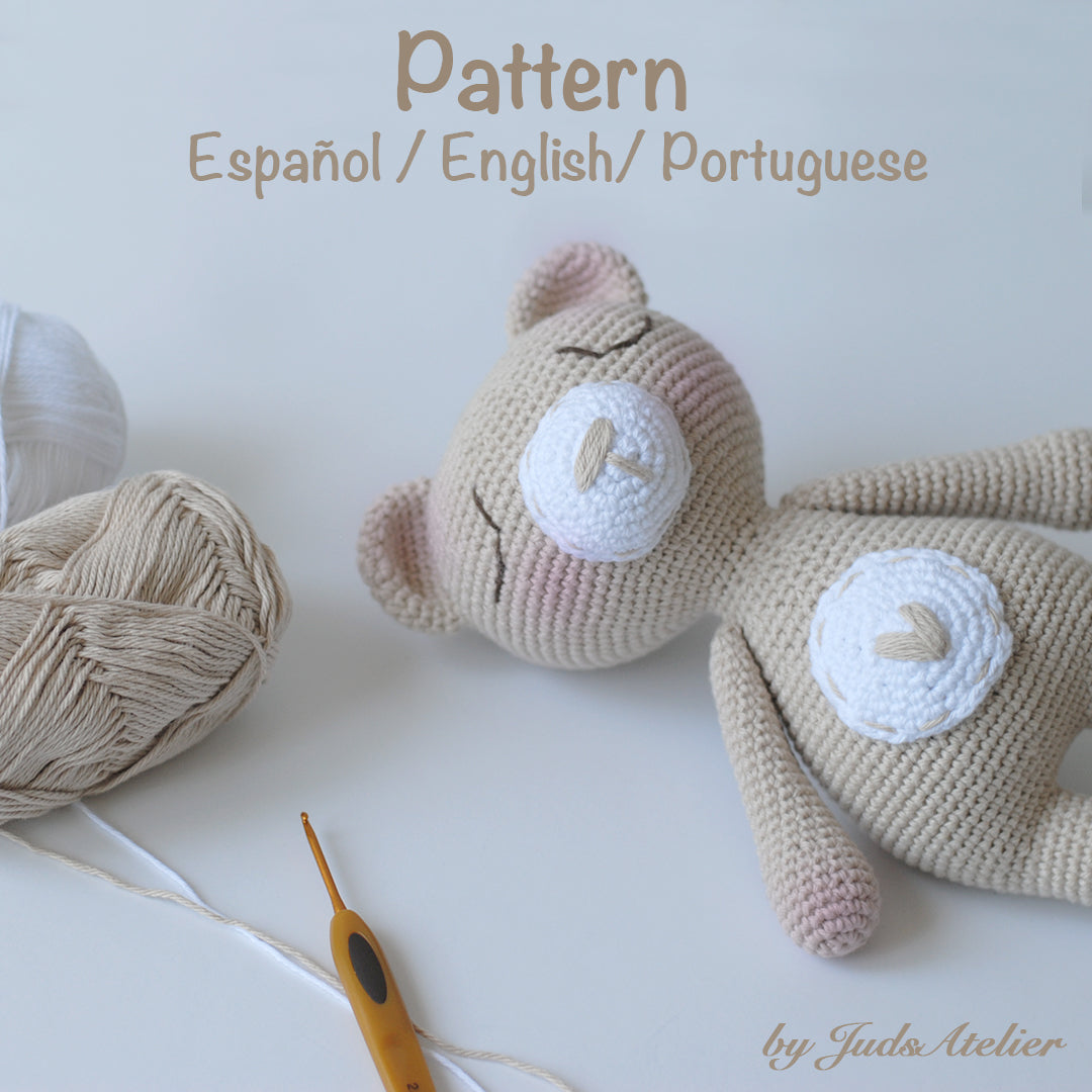 Patrón amigurumi - FRED el oso