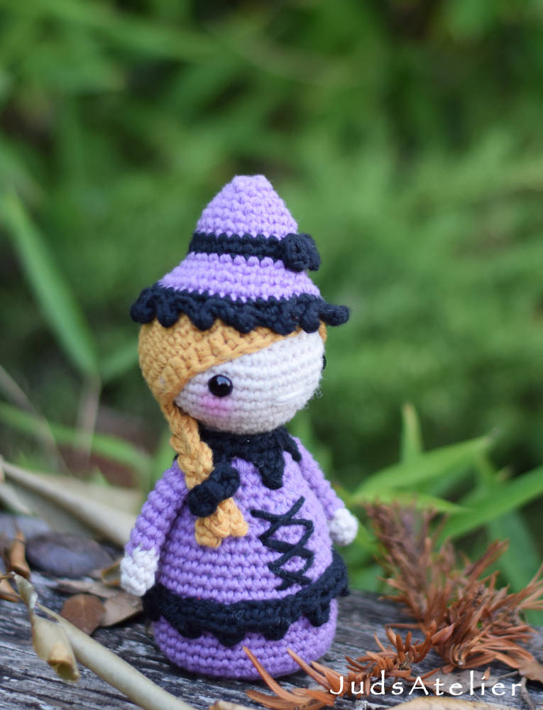 Patrón amigurumi - VERA la pequeña bruja