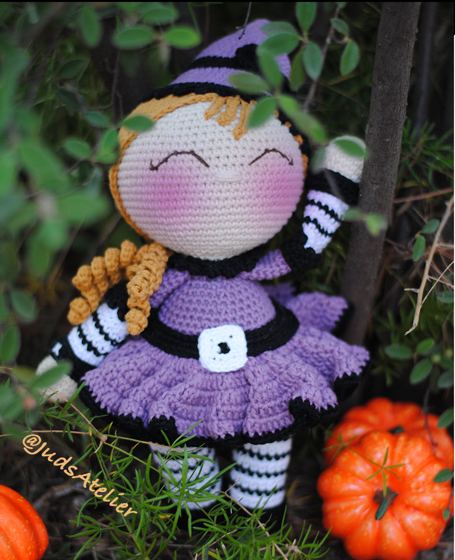 Patrón amigurumi - ESTELA la bruja
