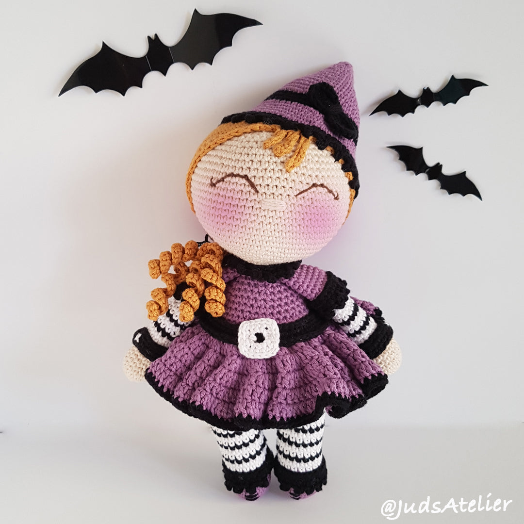Patrón amigurumi - ESTELA la bruja