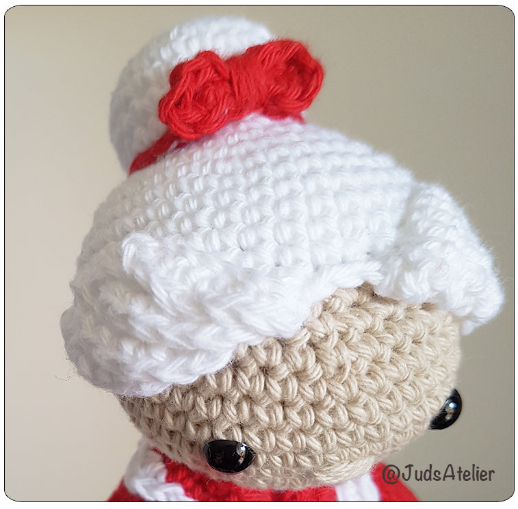 Patrón amigurumi - Mamá Noel