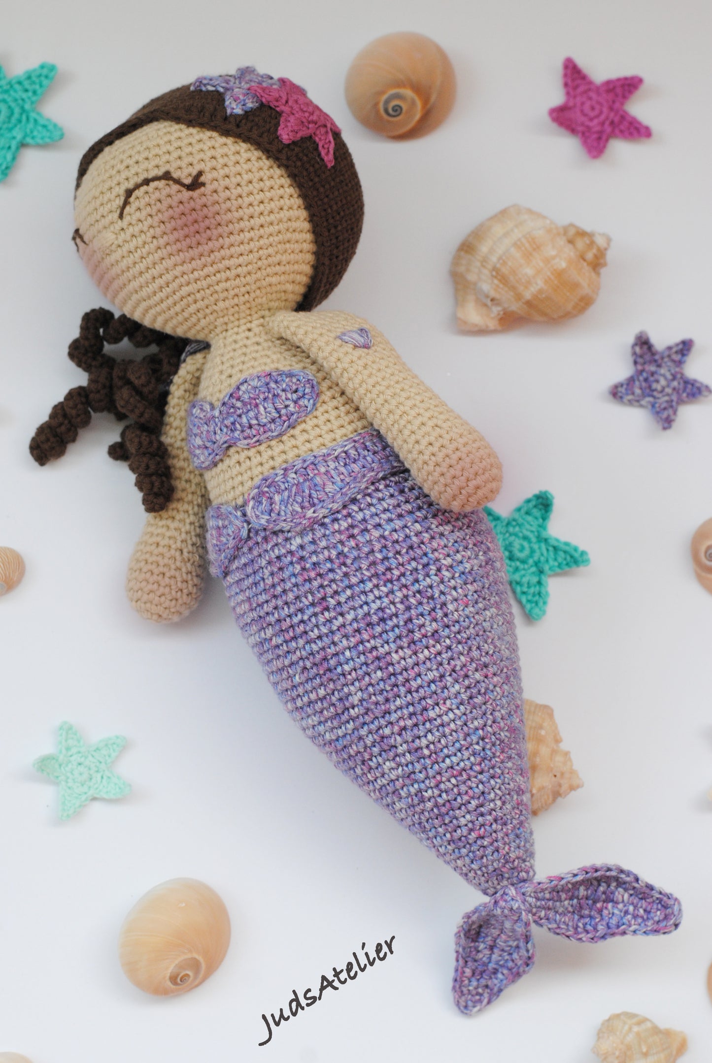 Patrón amigurumi - SUMMER la sirena