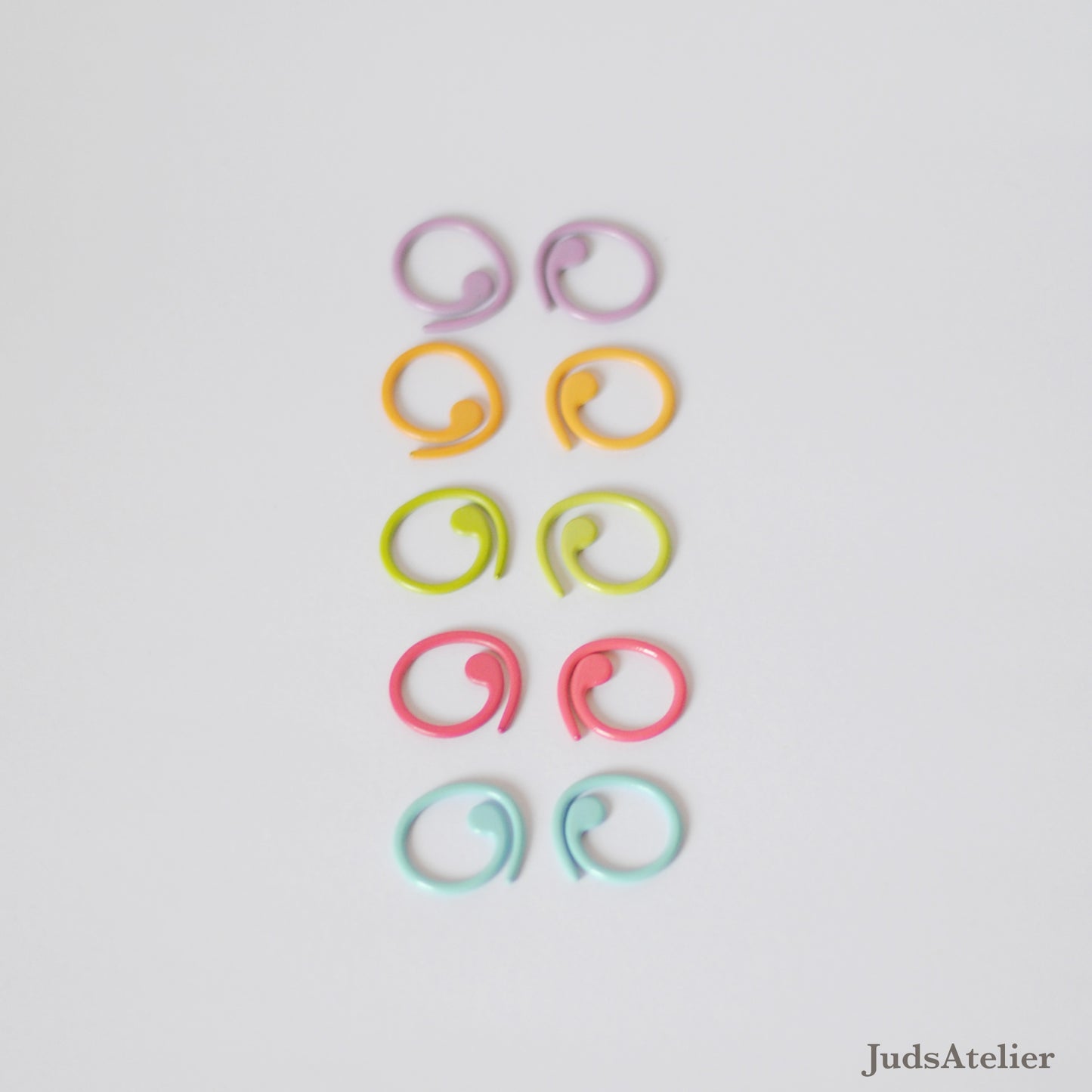 Marcadores de puntos espiral