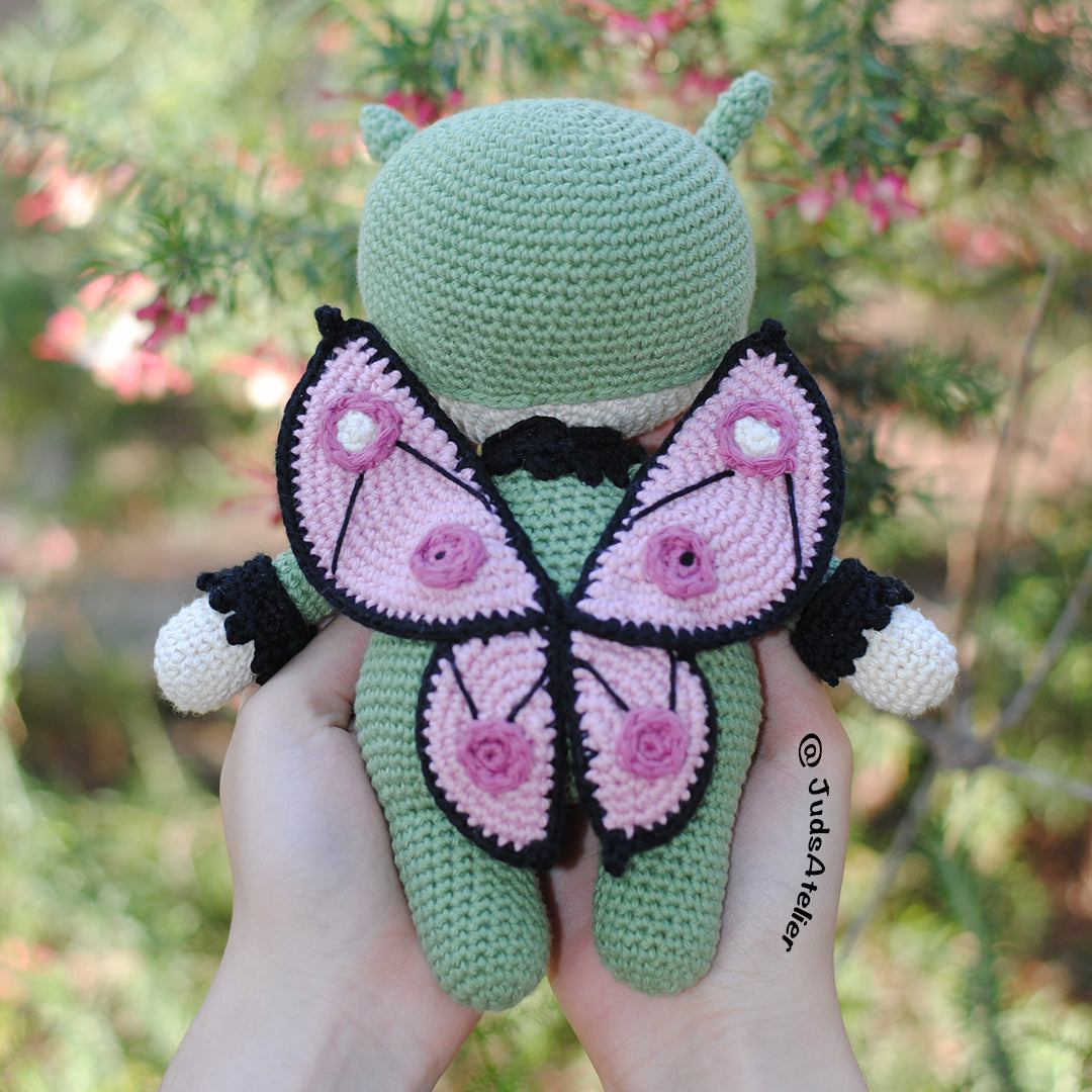 Patrón amigurumi - MIA la mariposa