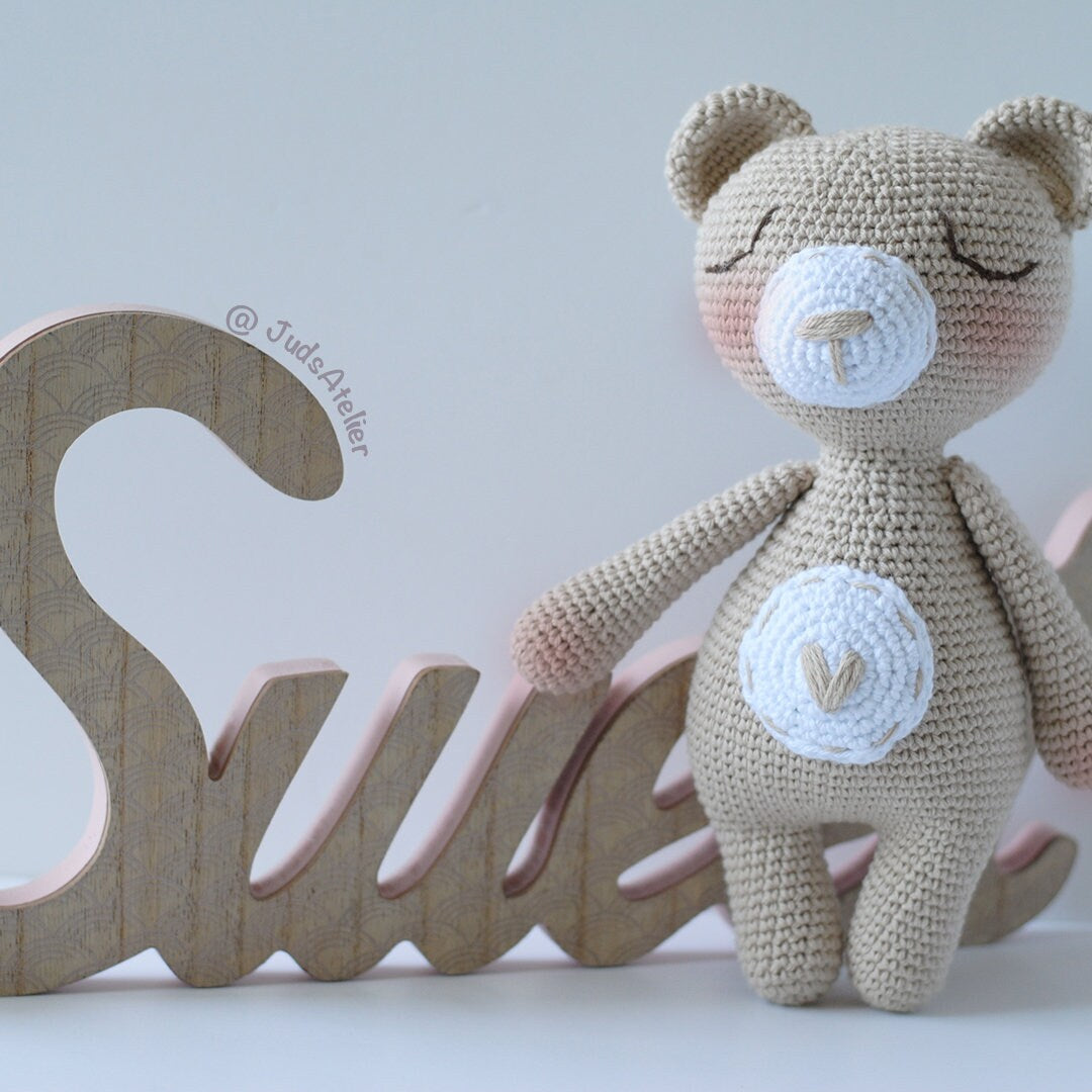 Patrón amigurumi - FRED el oso