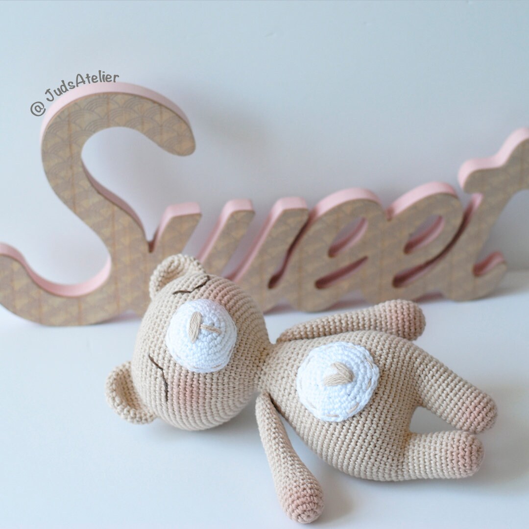 Patrón amigurumi - FRED el oso