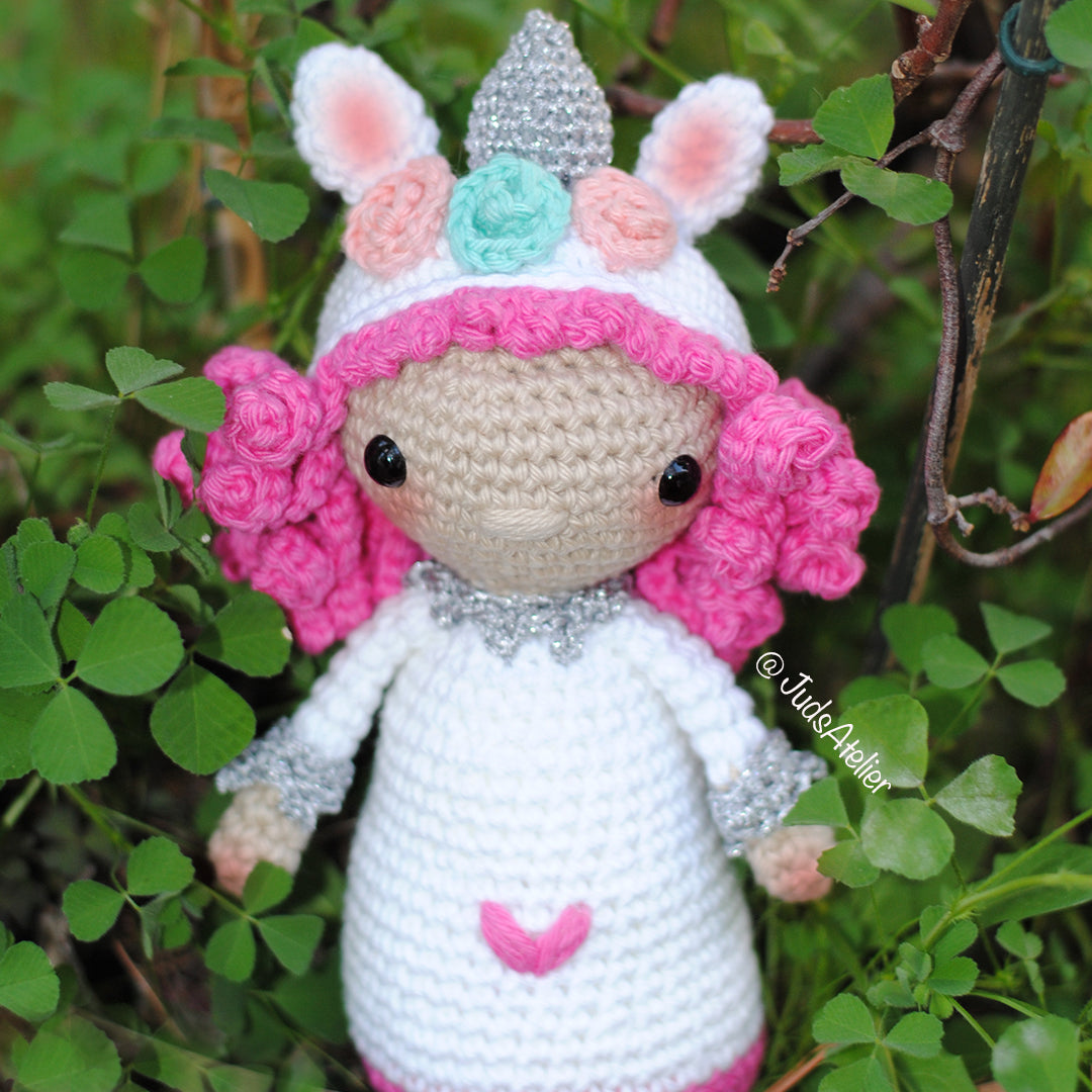 Patrón amigurumi - LUA la unicornio