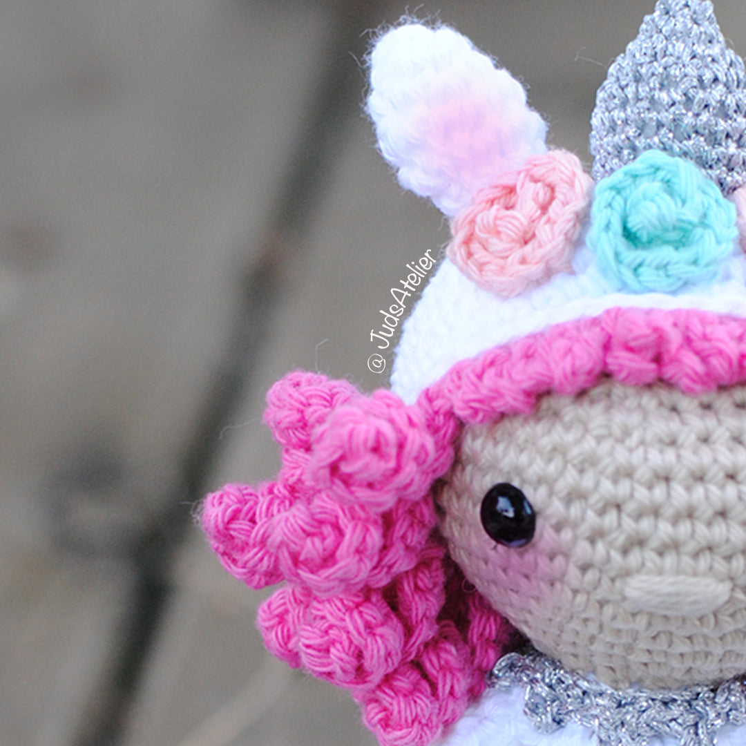 Patrón amigurumi - LUA la unicornio