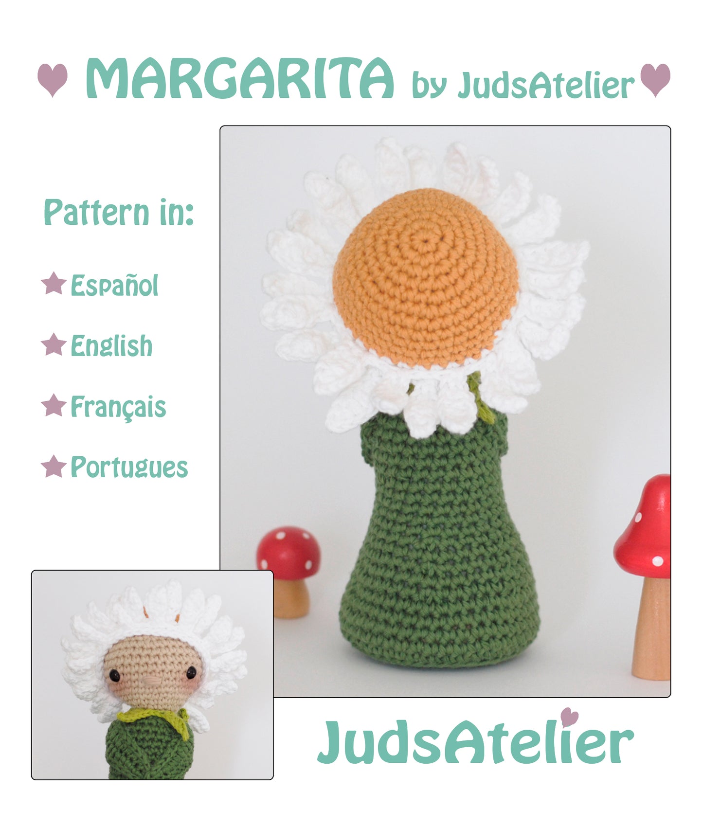 Patrón amigurumi - MARGARITA