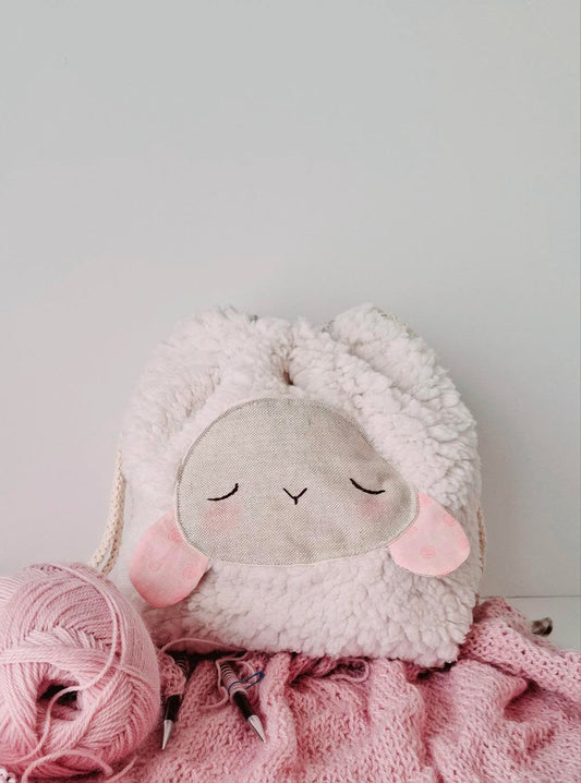 Floral print work bag in aqua green tones