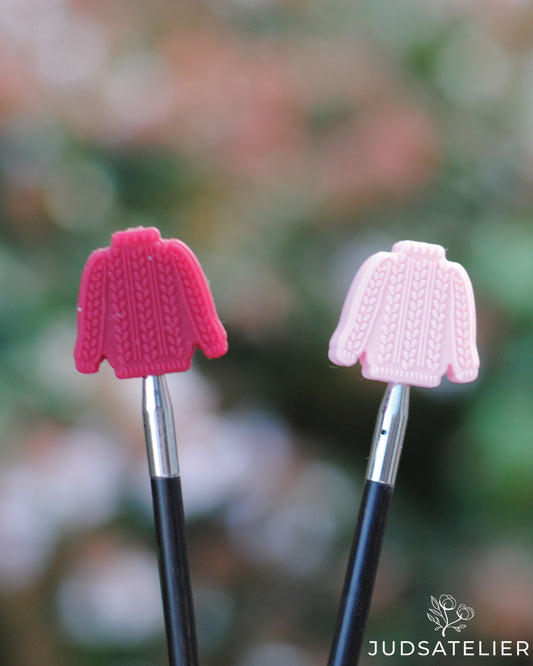 Protector de agujas de punto o tijeras - COMPLEMENTOS DE TEJIDO