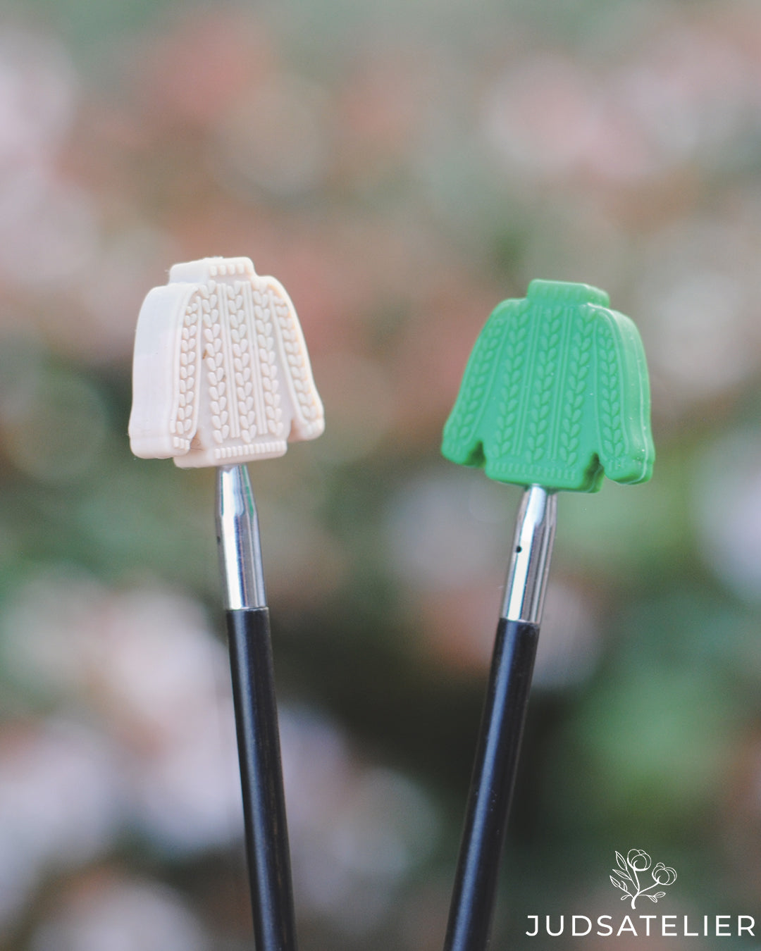 Protector de agujas de punto o tijeras - COMPLEMENTOS DE TEJIDO