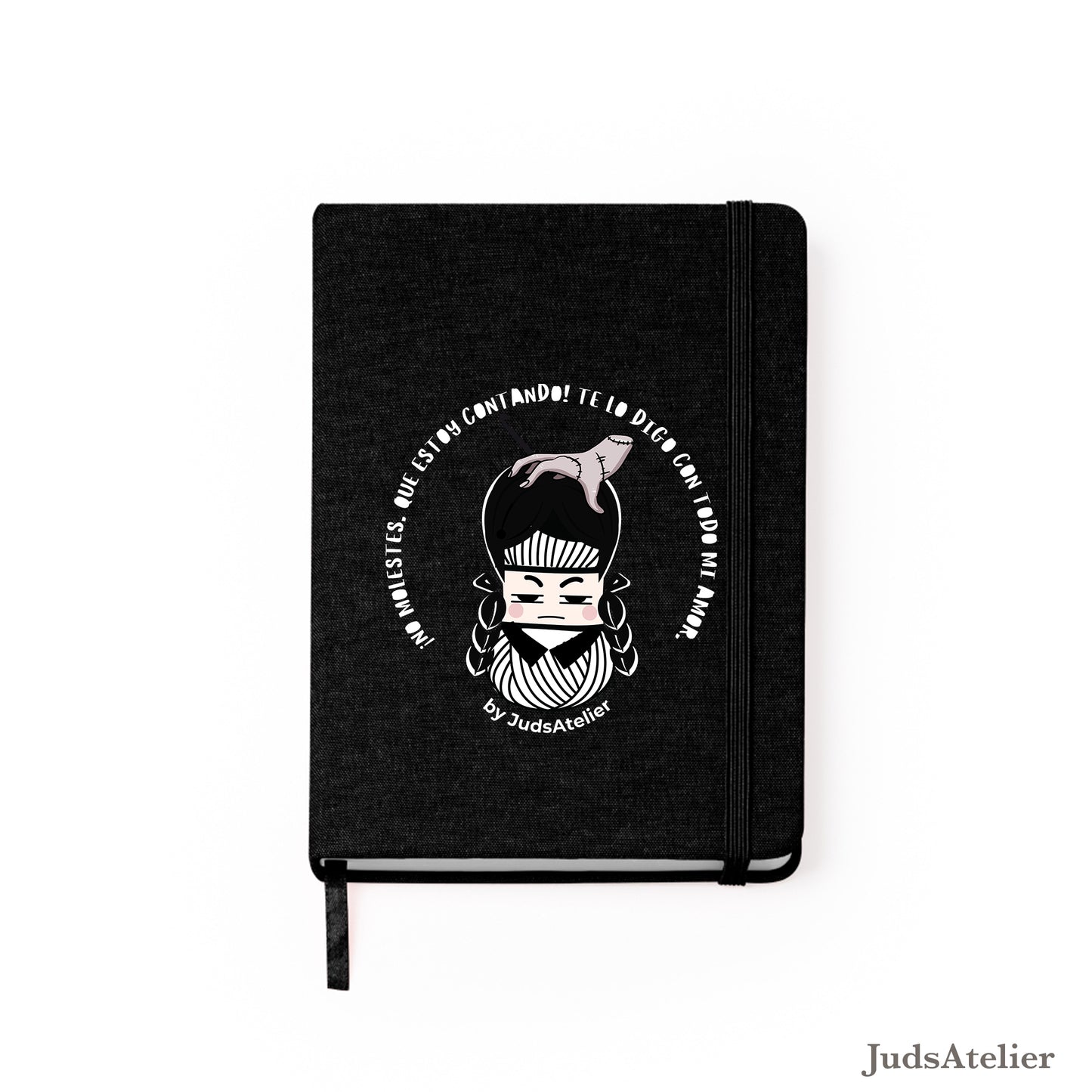 Libreta de la colección "las ilustradas" modelo NO SMILE