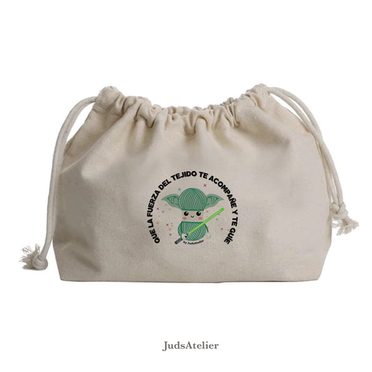 Bolsa de labores ilustrada - Modelo LA FUERZA
