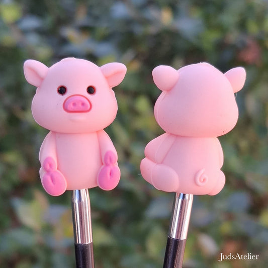 Protector de agujas de punto o tijeras - ANIMALES DE GRANJA