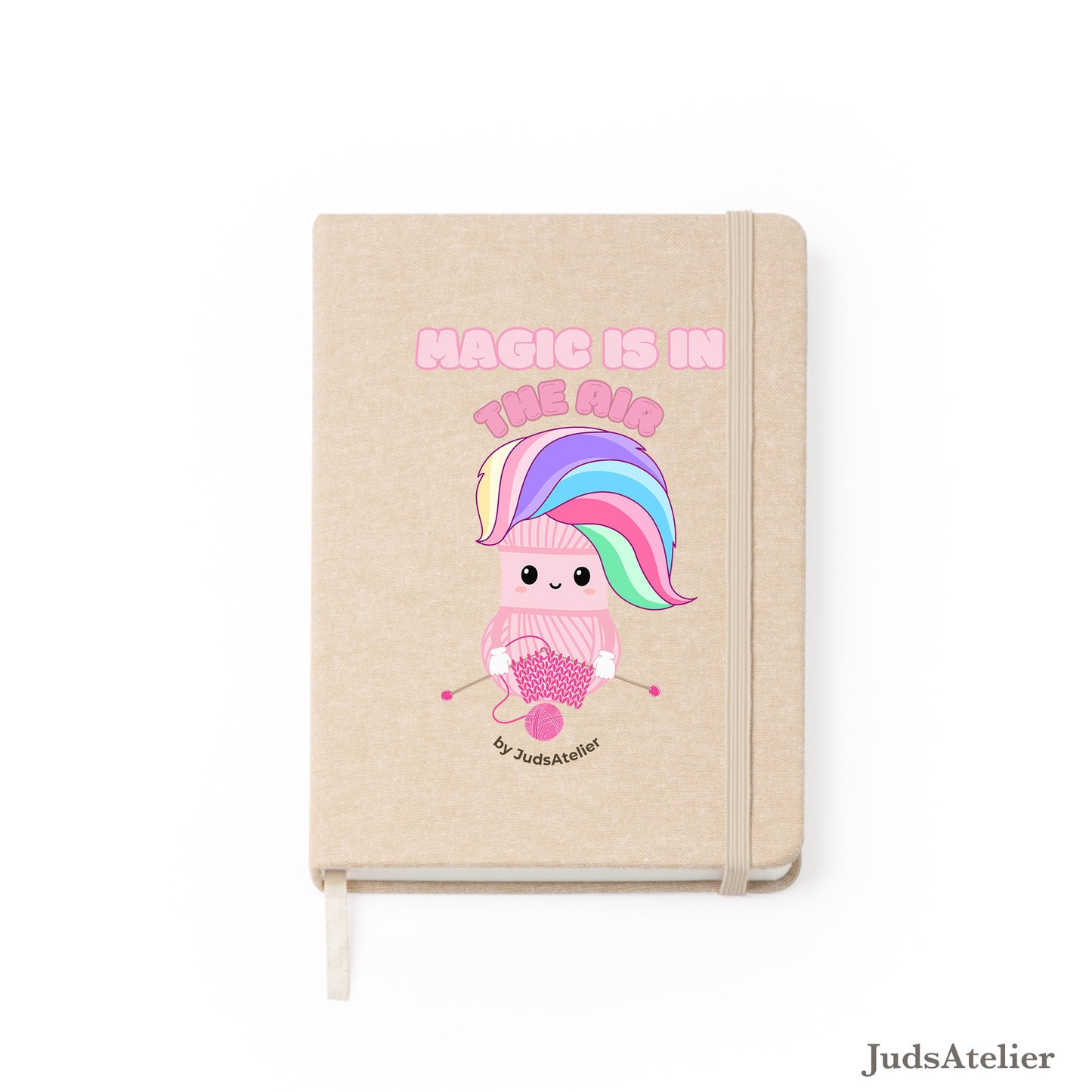 Libreta de la colección "las ilustradas" modelo UNICORNIO