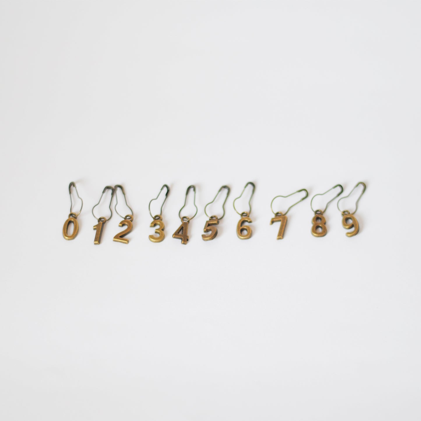 Marcadores de puntos numbers